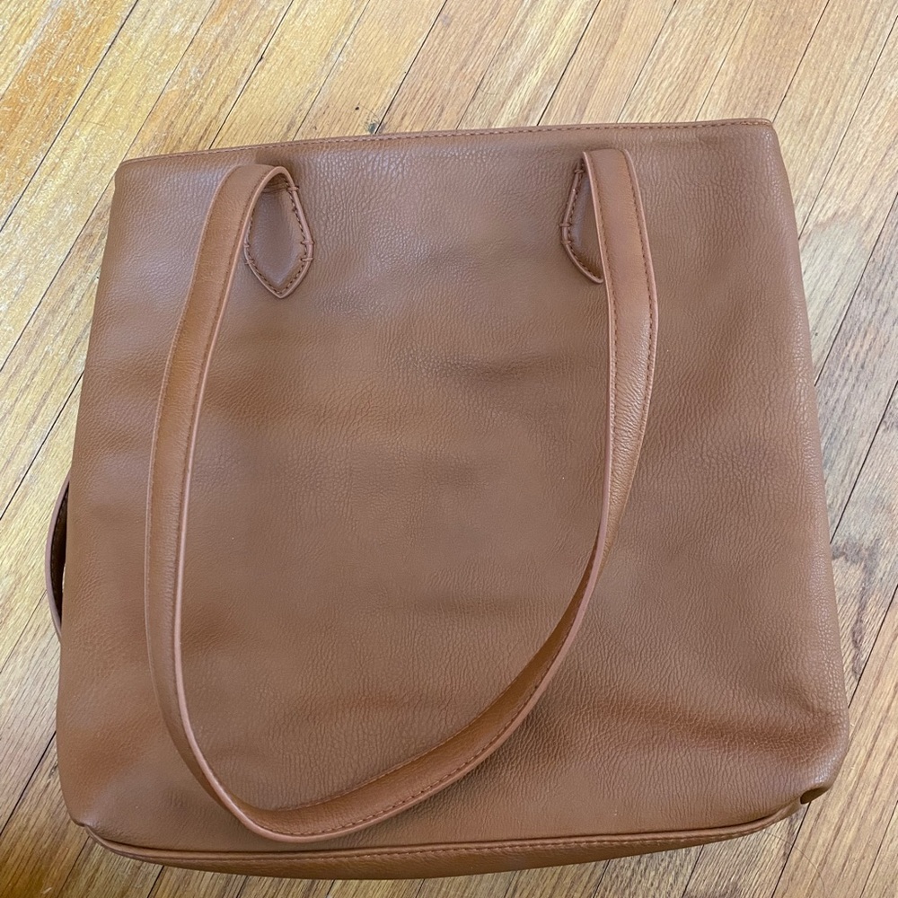 Threshold Tote Bag in Cognac